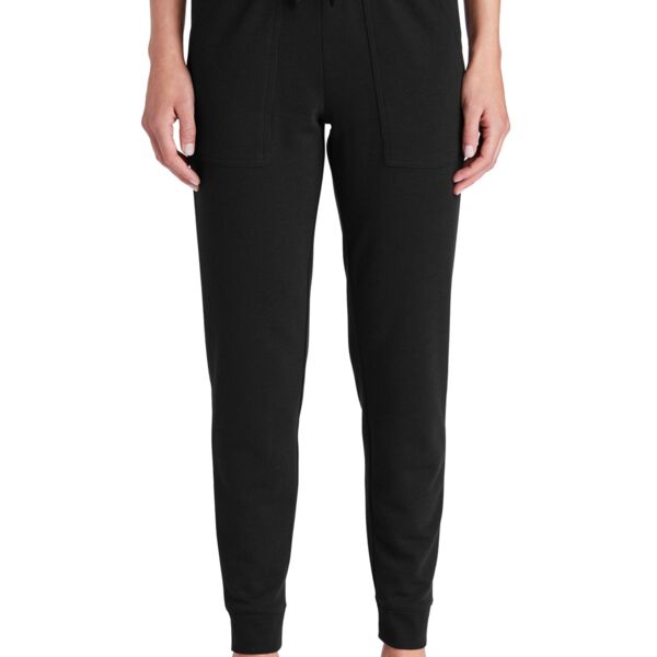 Women's PosiCharge ® Tri Blend Wicking Fleece Jogger Thumbnail