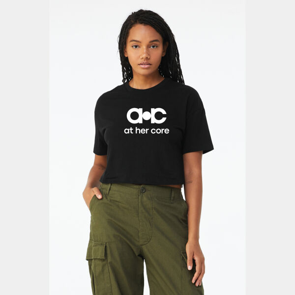 AHC Women's Jersey Crop Tee Thumbnail
