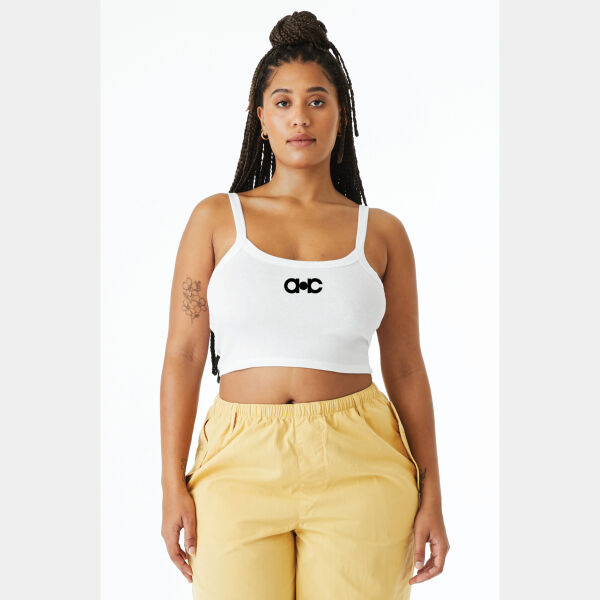 AHC Micro Rib Spaghetti Strap Tank Thumbnail
